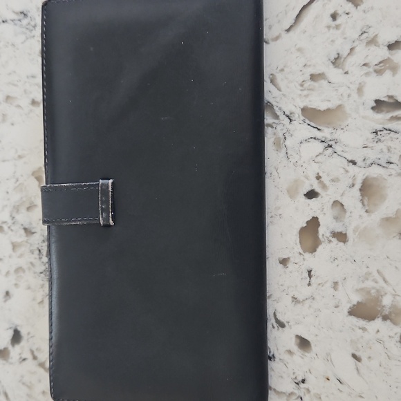 Hermès Calf Black Leather Bean Long Wallet with Dust Bag - Picture 5 of 17
